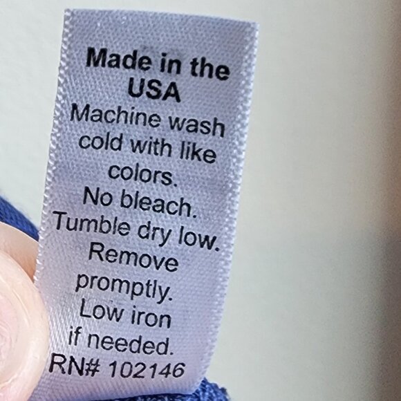 Michael Stars Royal Blue Halter Tank Top One Size - Picture 8 of 13